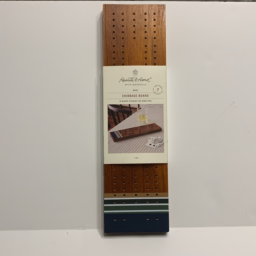Hearth & Hand Cribbage Board Game